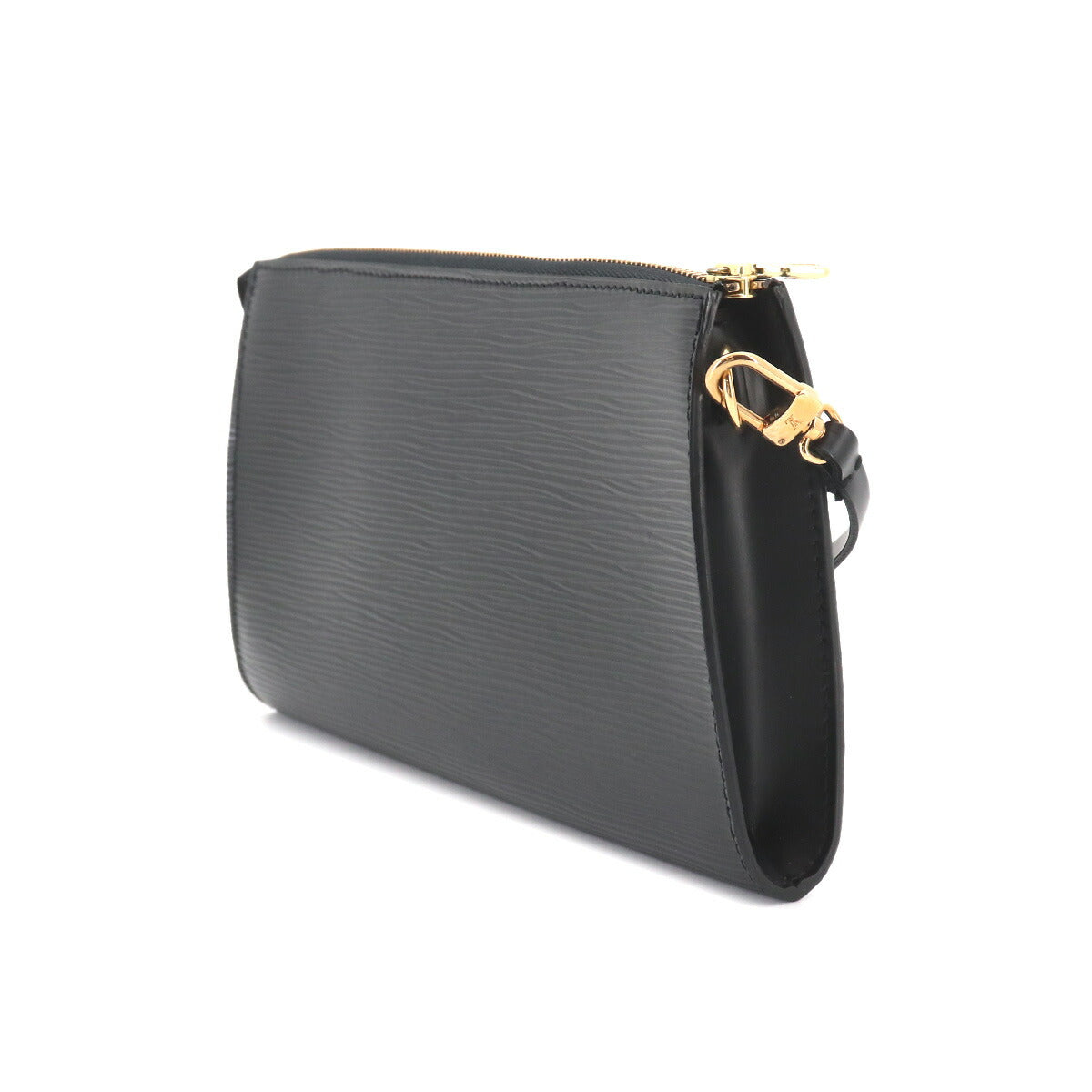 Epi Pochette Accessoires Hand Bag Black M52942