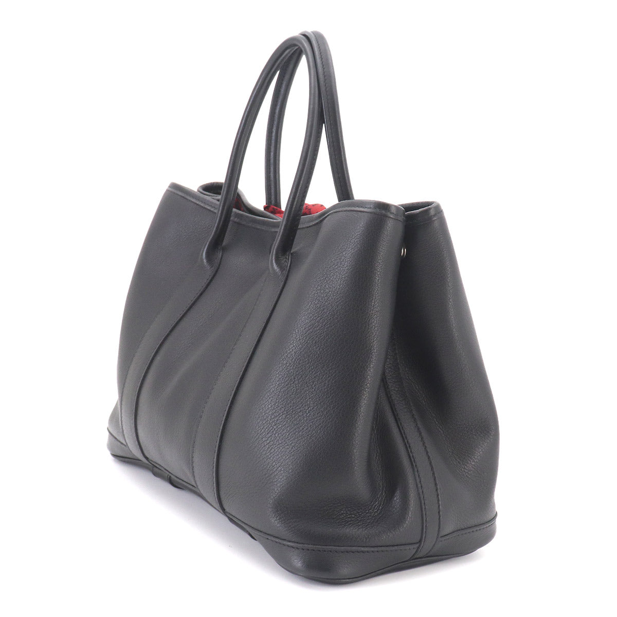 Garden Twilly 30 TPM Tote Bag Swift Leather Black