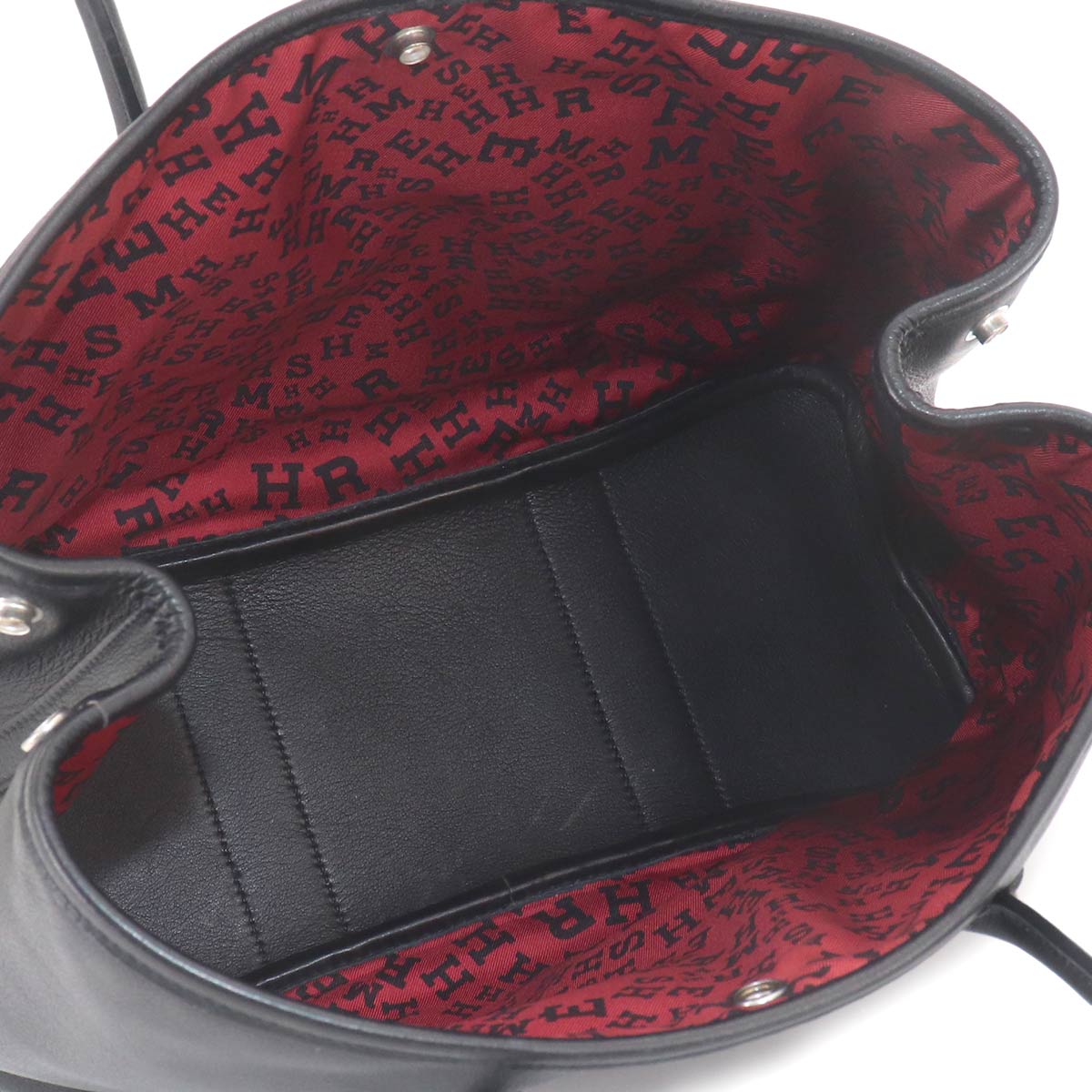 Garden Twilly 30 TPM Tote Bag Swift Leather Black