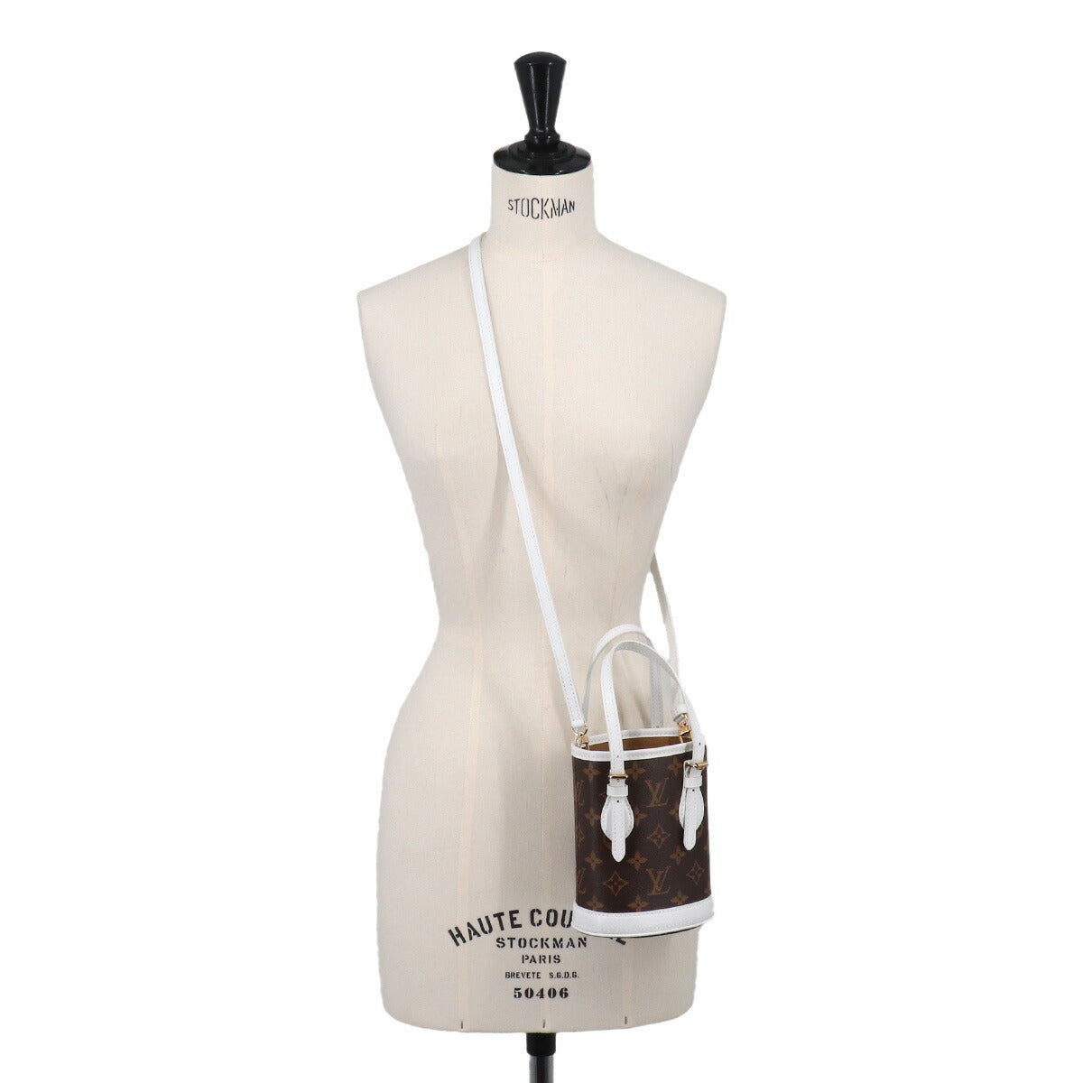 LV Match Monogram Nano Bucket Hand Shoulder Bag M81489