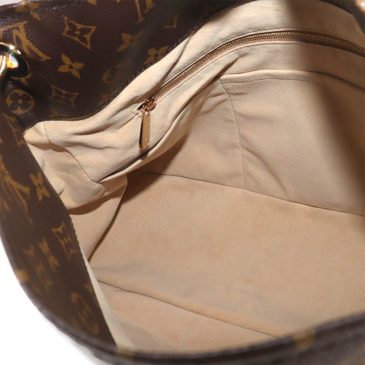 Monogram Artsy MM Shoulder Bag Brown M40249 Purse