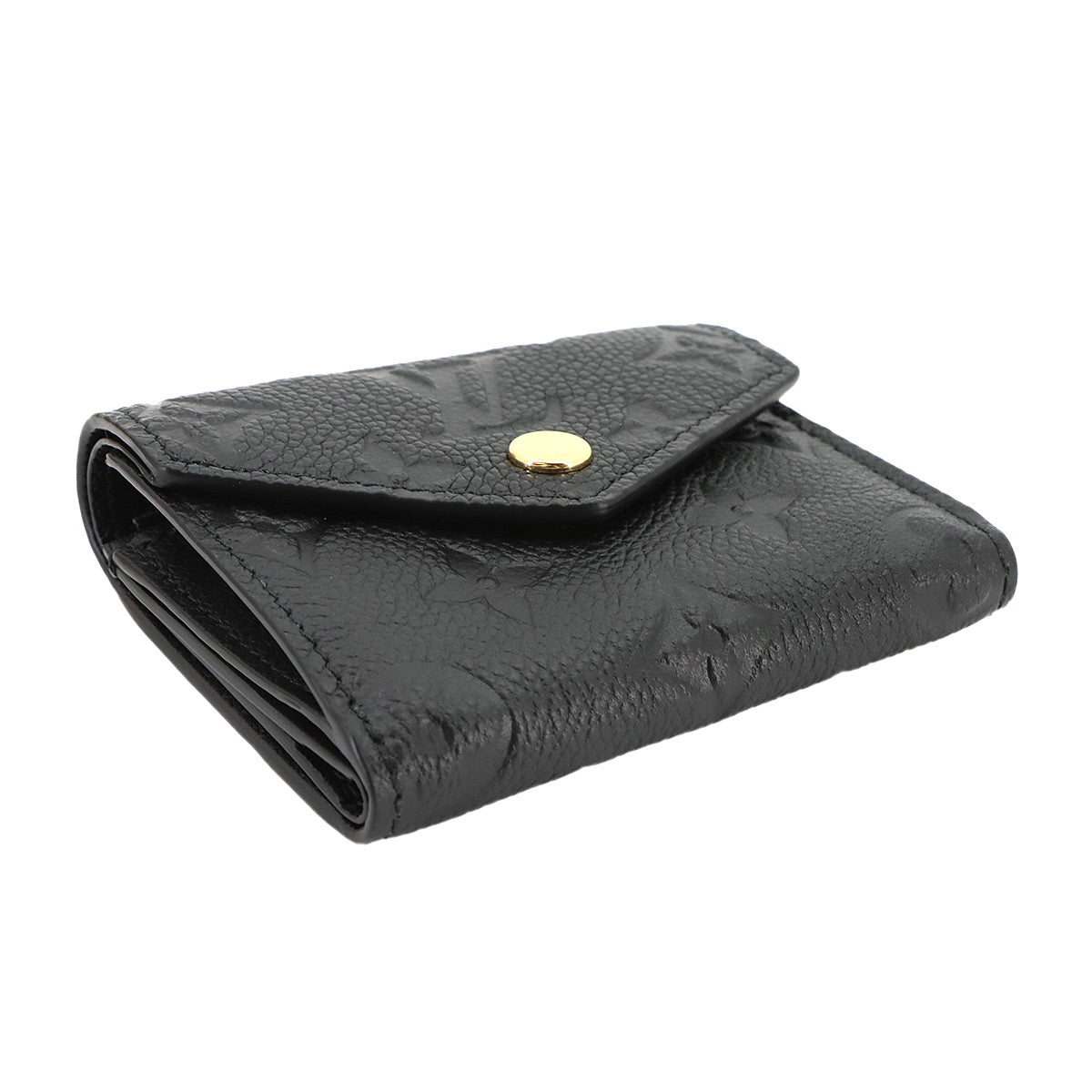 Monogram Empreinte Zoe Wallet Leather Black M62935 Purse