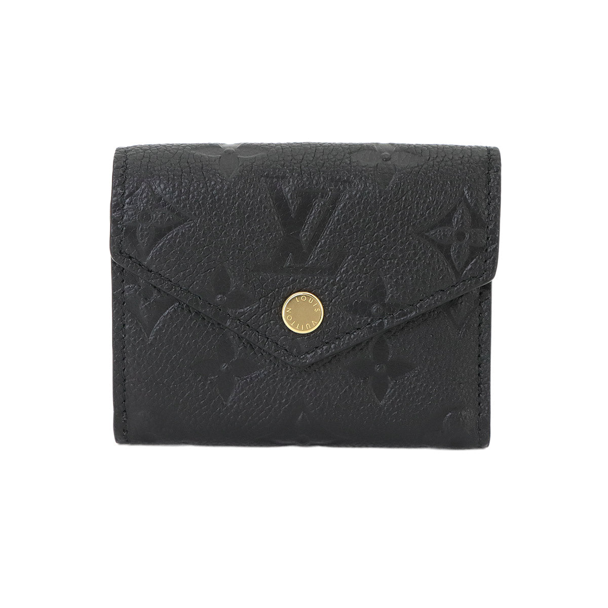 Monogram Empreinte Zoe Wallet Leather Black M62935 Purse