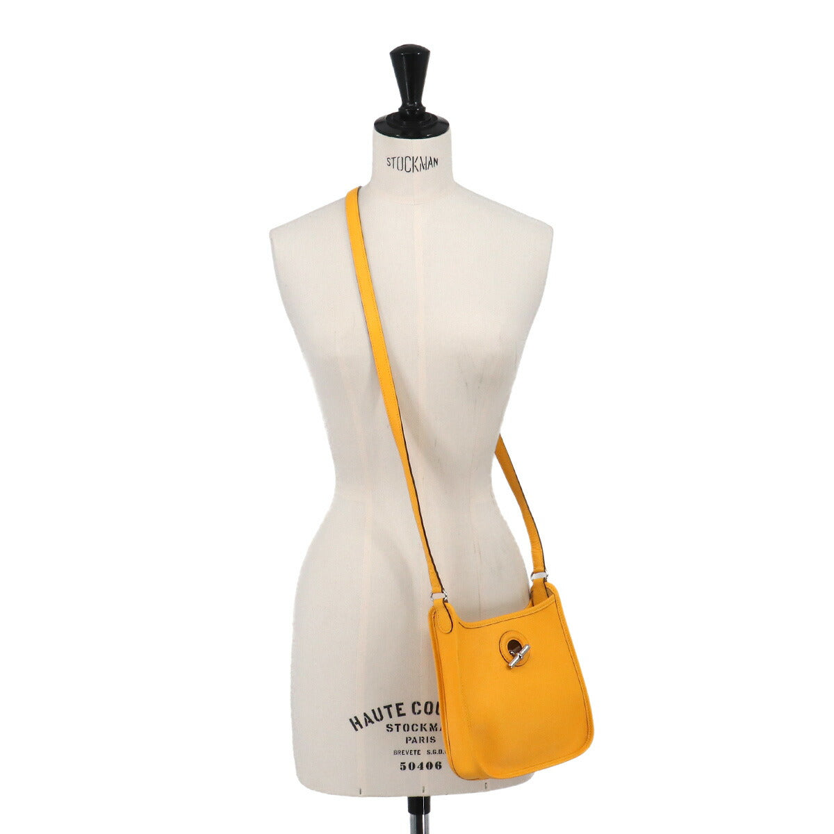Vespa TPM Shoulder Bag Veau Epsom Jaune Purse