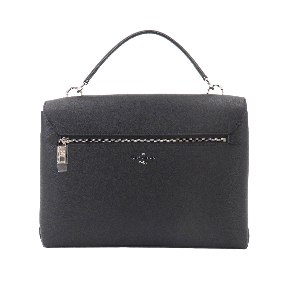 My Lock Me Satchel 2way Hand Bag Leather Noir M54849