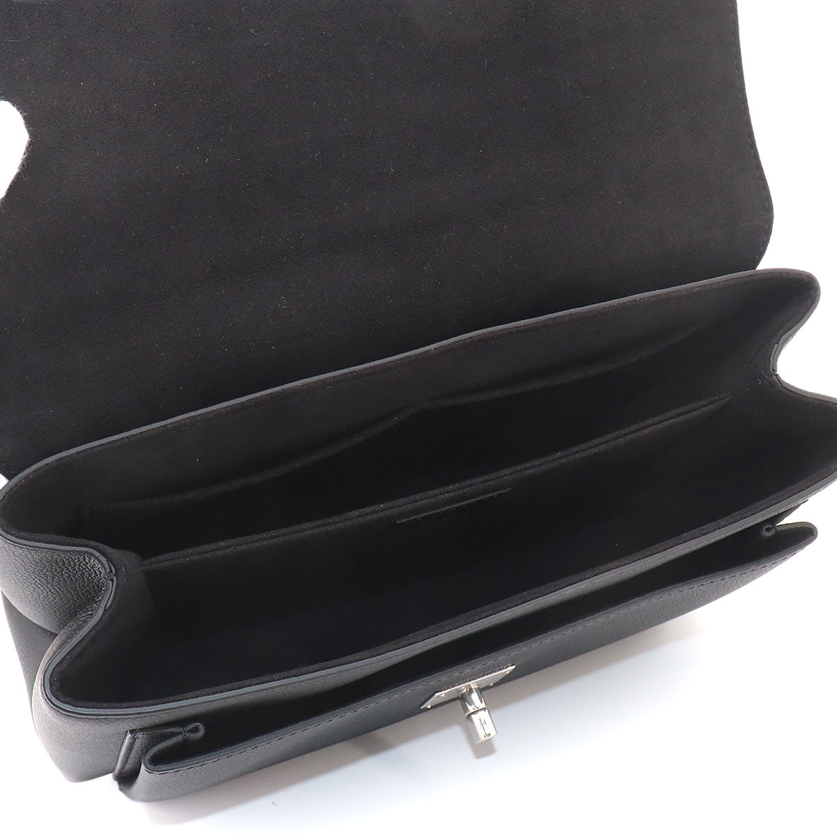 My Lock Me Satchel 2way Hand Bag Leather Noir M54849