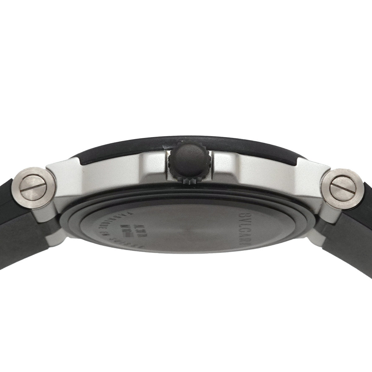 Aluminum AL38TA Date Automatic Black Carbon Dial Mens Watch