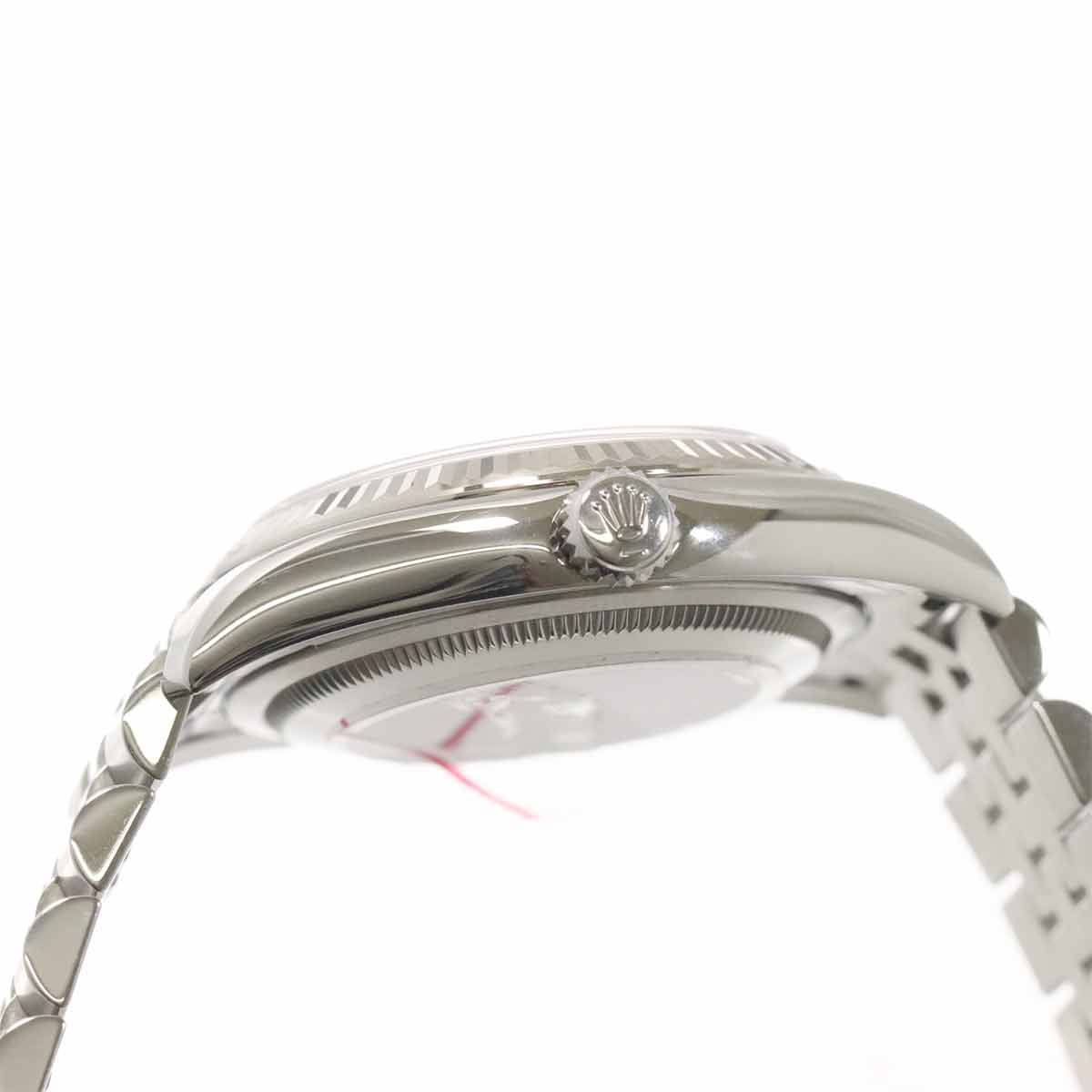 DateJust 116234 Serial Random 750 WG 69 Diamond Brown Dial Mens