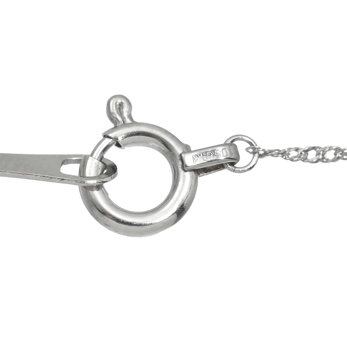 Diamond 0.40ct Necklace Pt Platinum