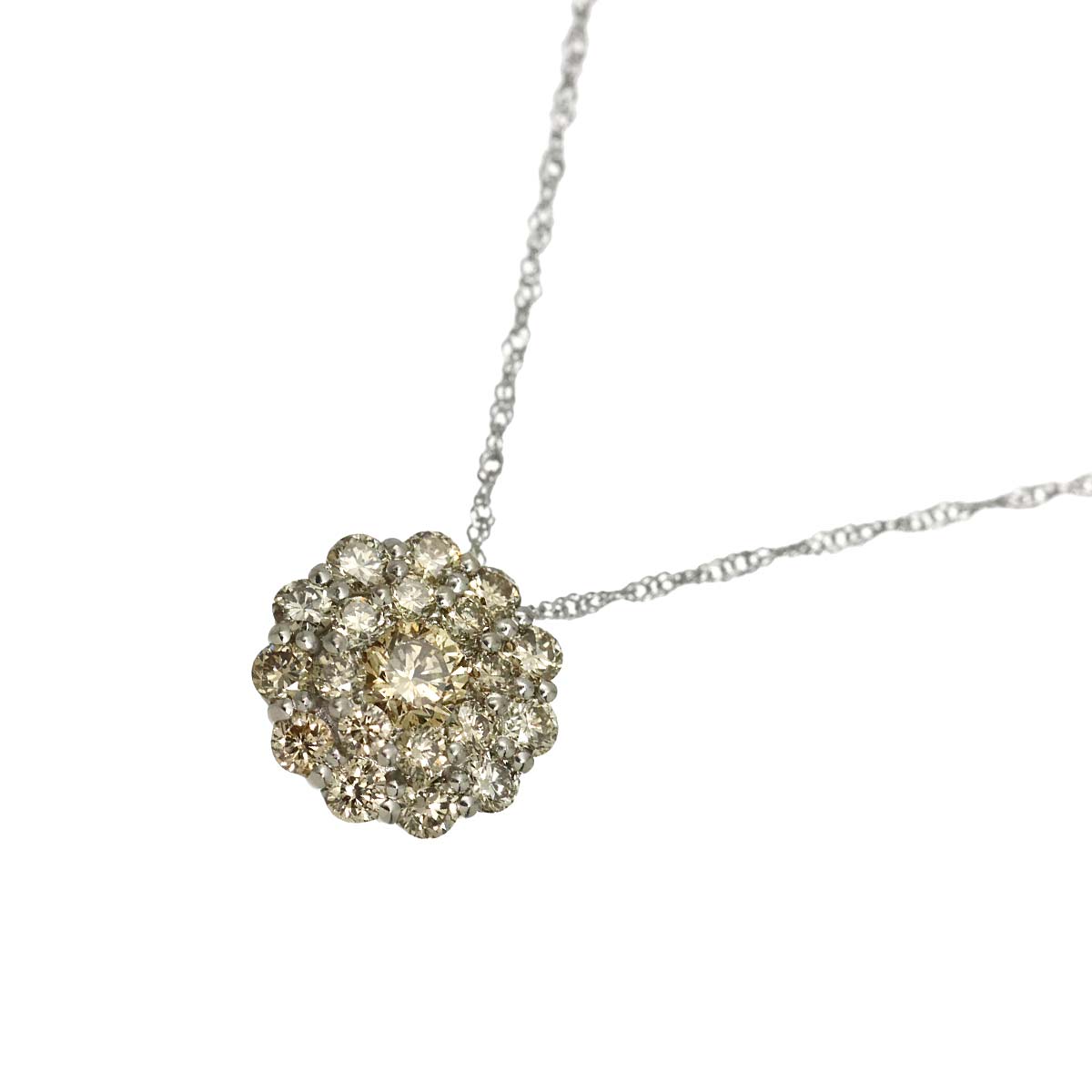 Diamond 0.40ct Necklace Pt Platinum