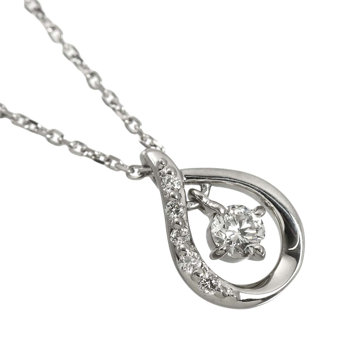Diamond Necklace Pt Plarinum