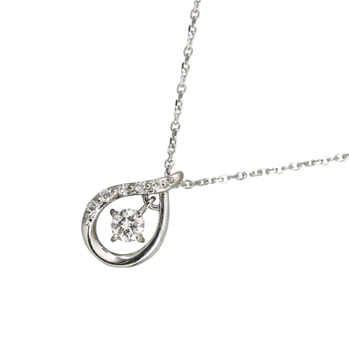 Diamond Necklace Pt Plarinum