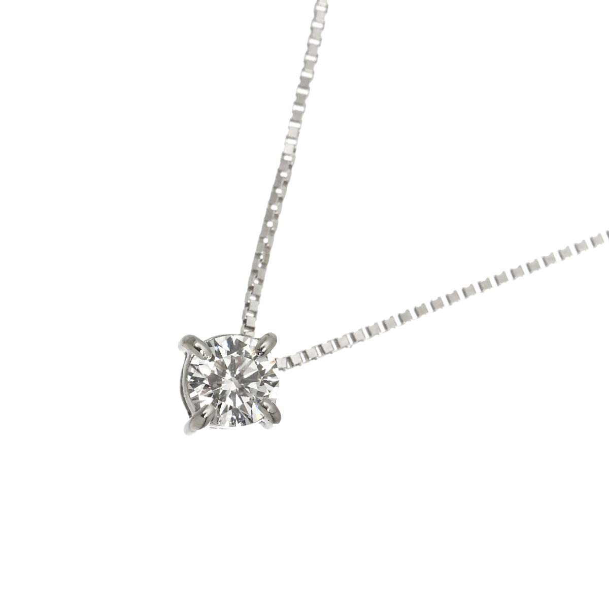 Diamond 0.169ct G/SI1 Necklace Pt