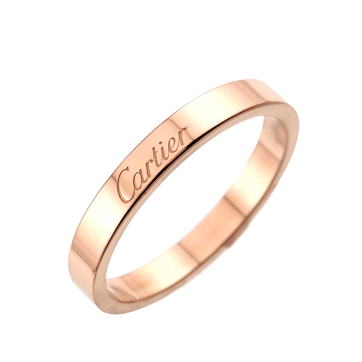 C de Ring 18K Pink Gold 750 Size60 9(US)