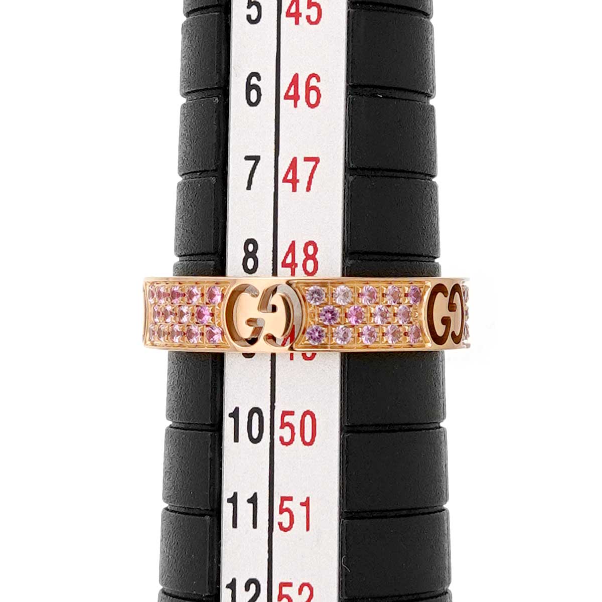 Sapphire Ring 18K PG Pink Gold 750 Size9 4.5-4.75(US)