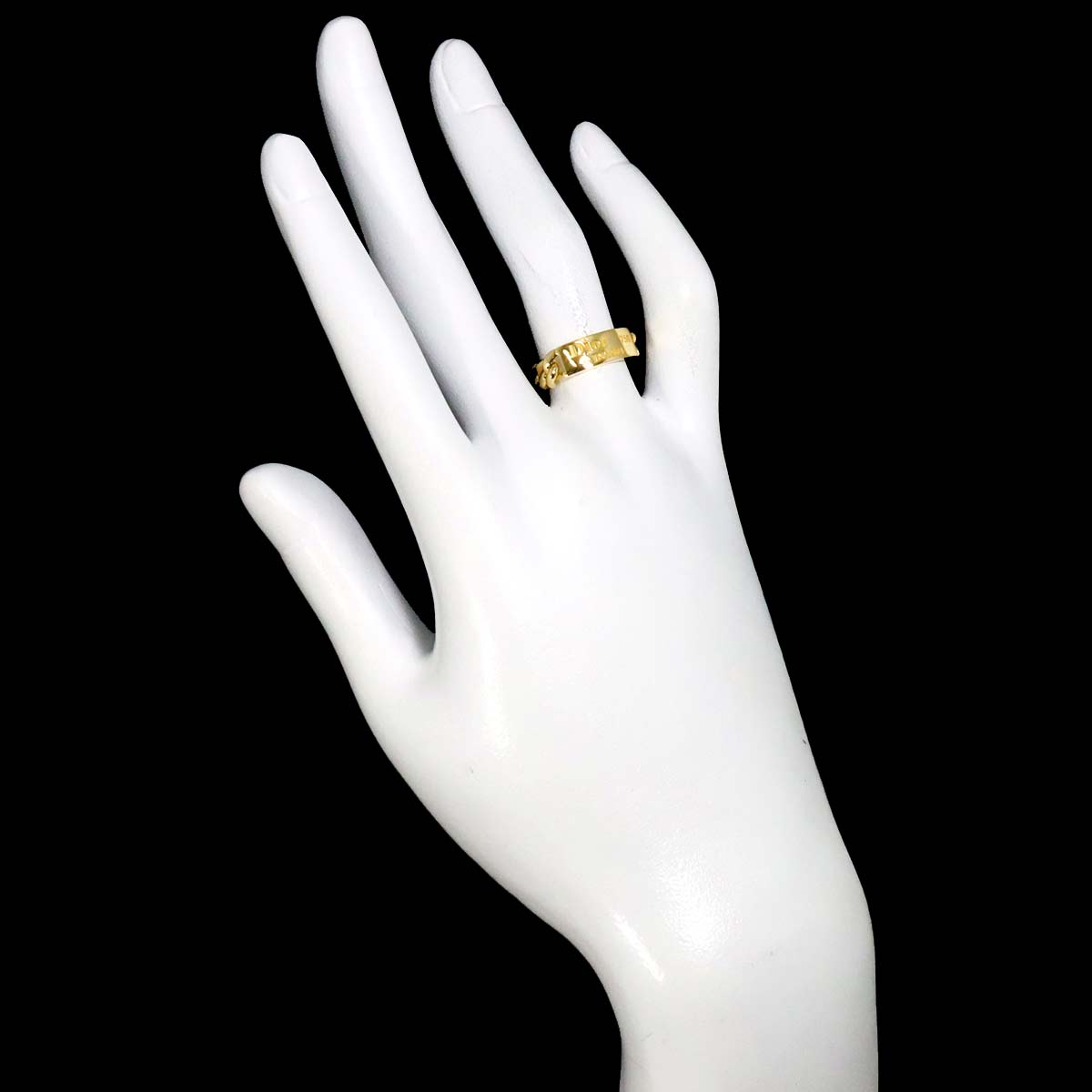 Ring 18K Yellow Gold 750 size51 5.25(US)