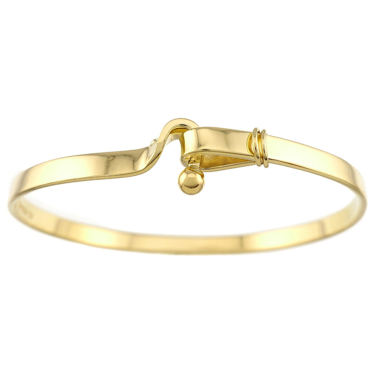 Bangle Bracelet 18K YG 750