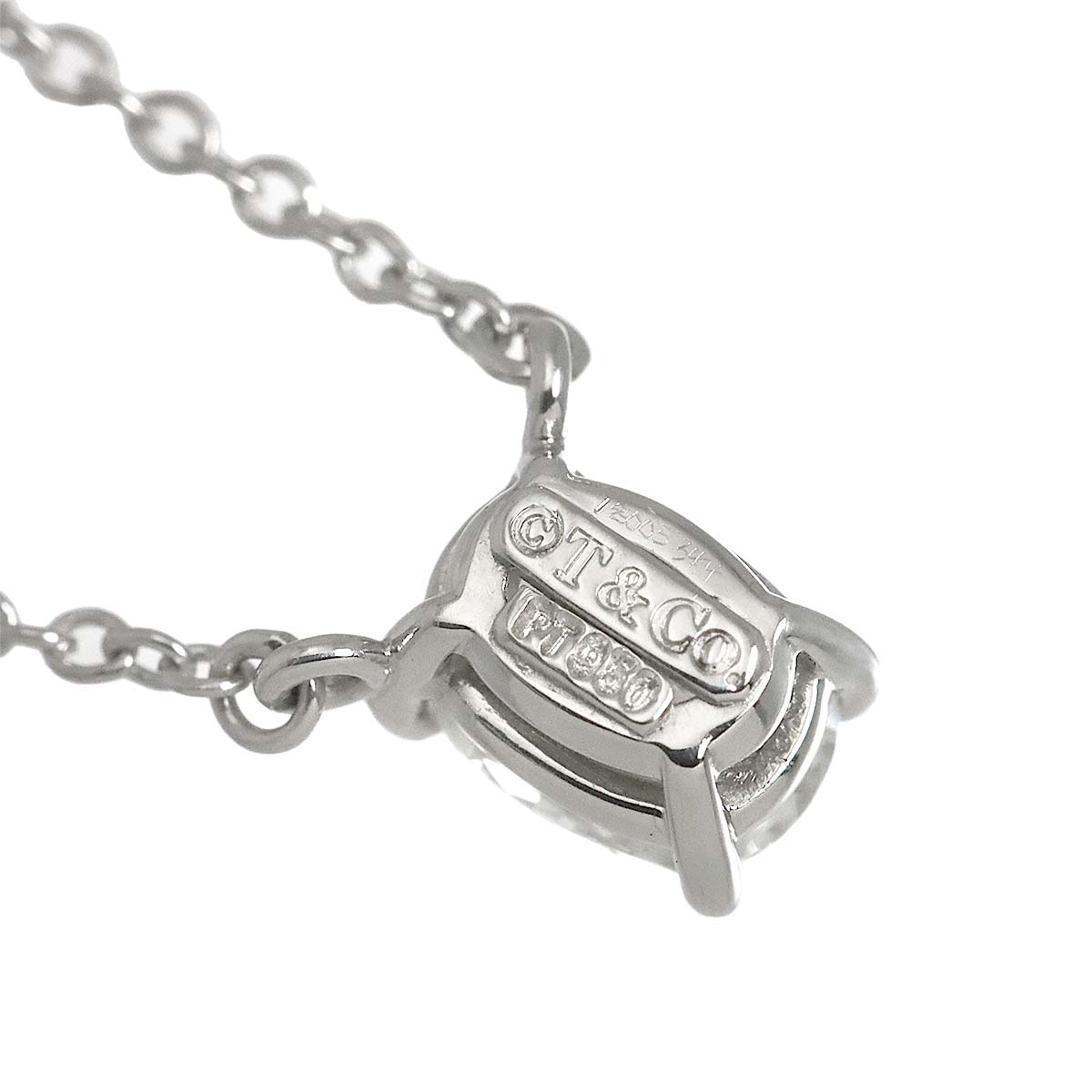 Diamond 0.30ct H/VS2/3EX Necklace Platinum