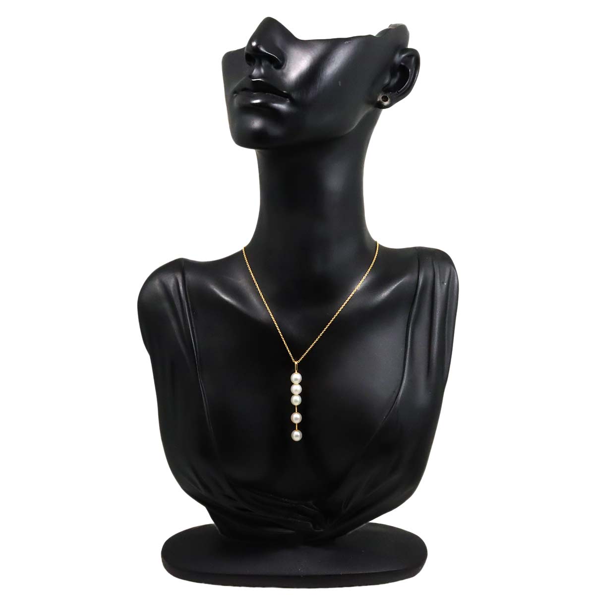 Akoya Pearl 6.2mm Necklace 18K YG 750