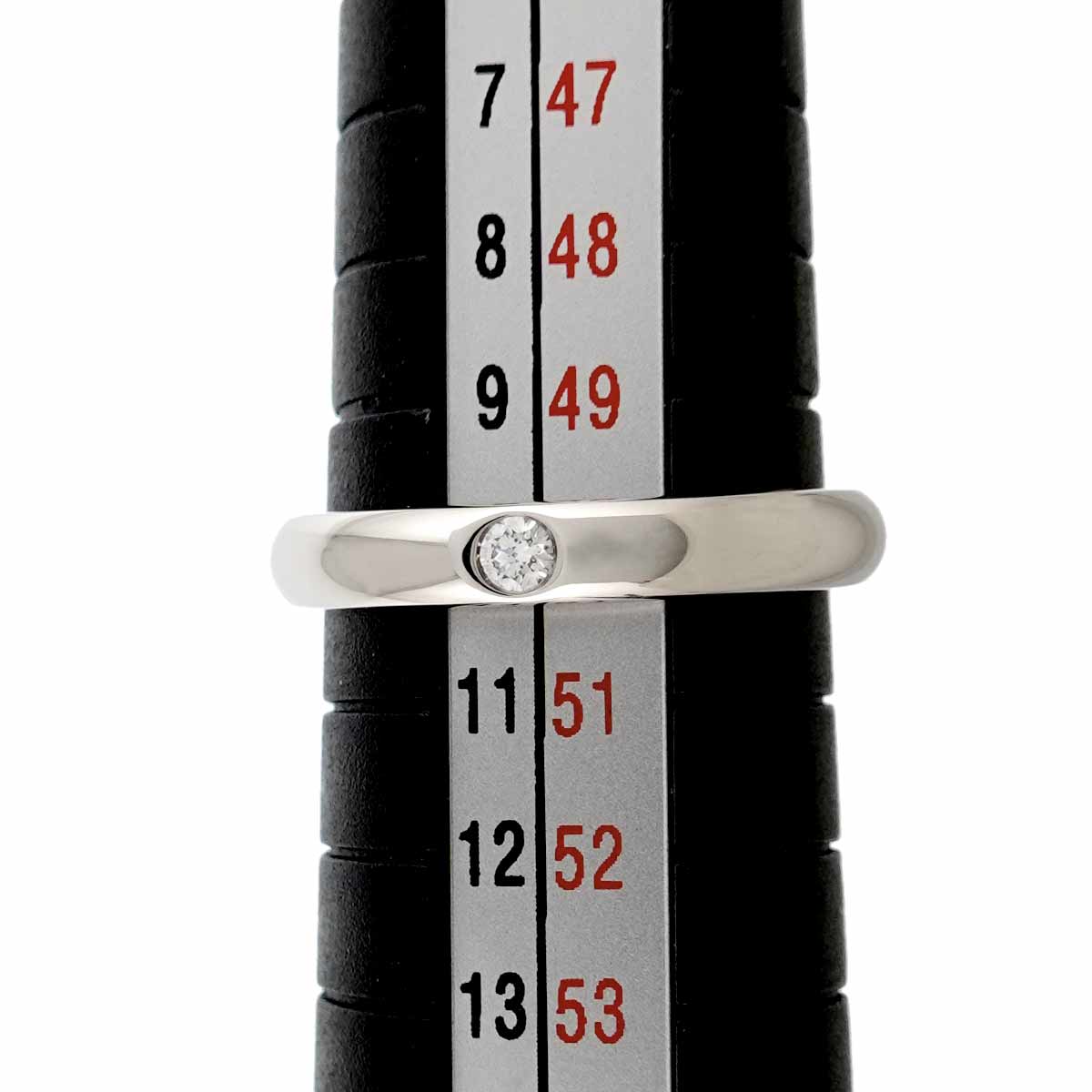 Diamond Ring Pt Platinum size5-5.25(US)