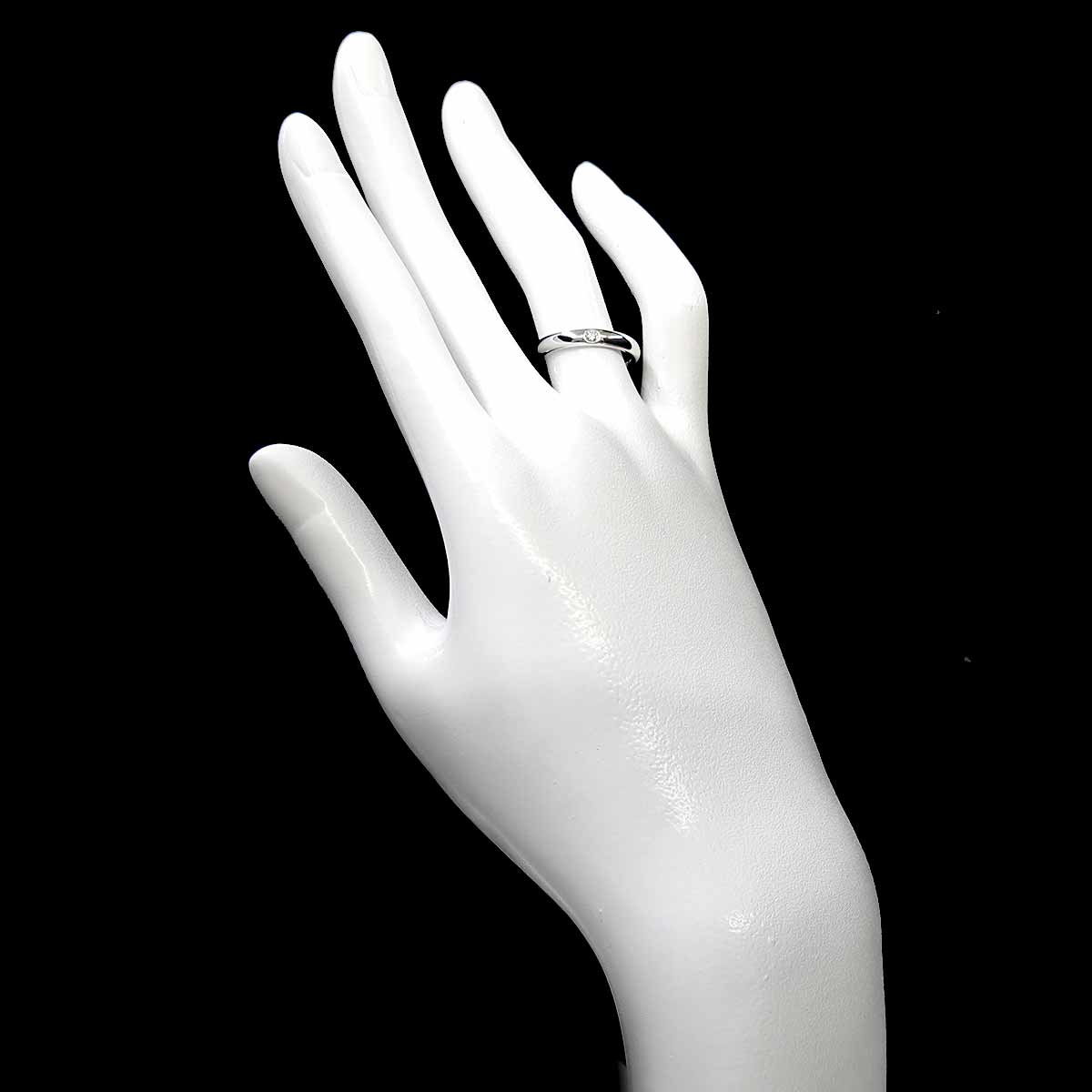 Diamond Ring Pt Platinum size5-5.25(US)