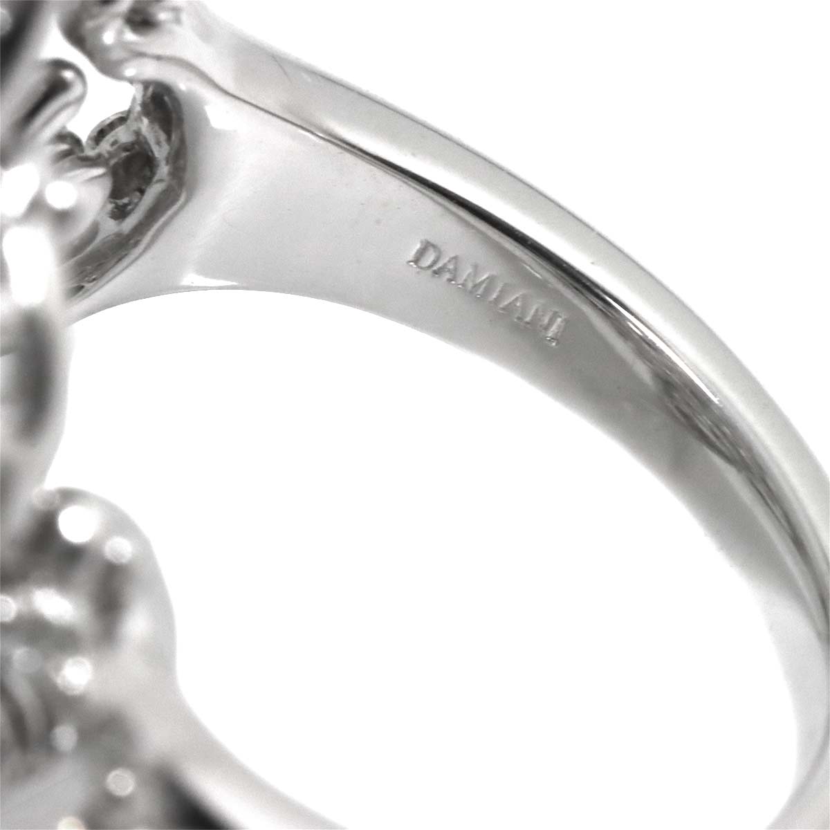 Juliet Diamond Ring 18K White Gold 750 size6.25-6.5(US)