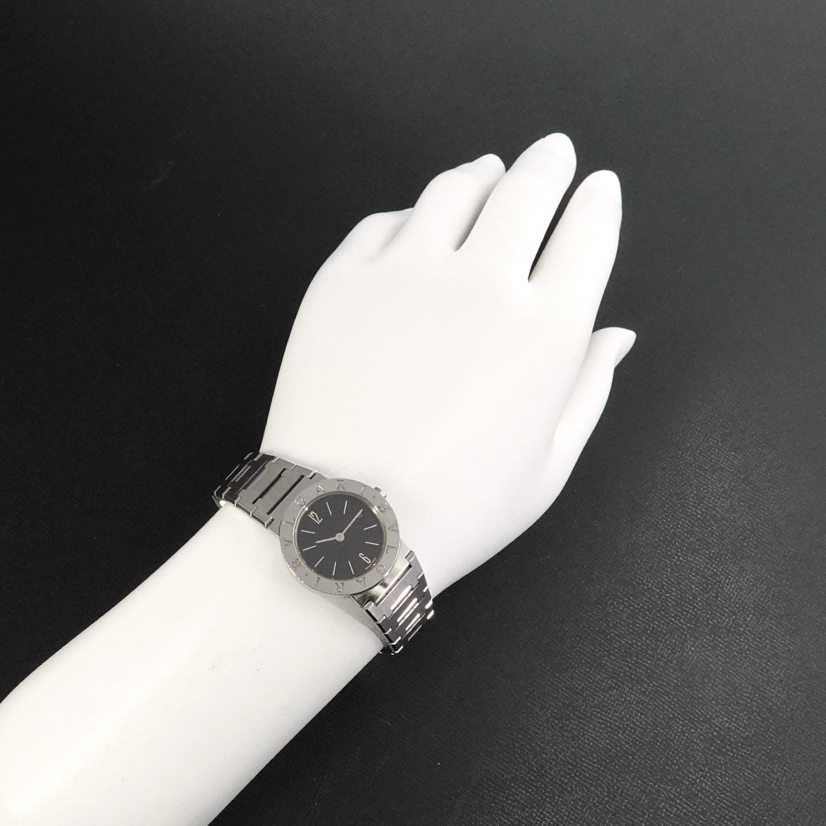 BVLGARIBVLGARI BB26SSD Date Quartz Black Dial Ladies Watch