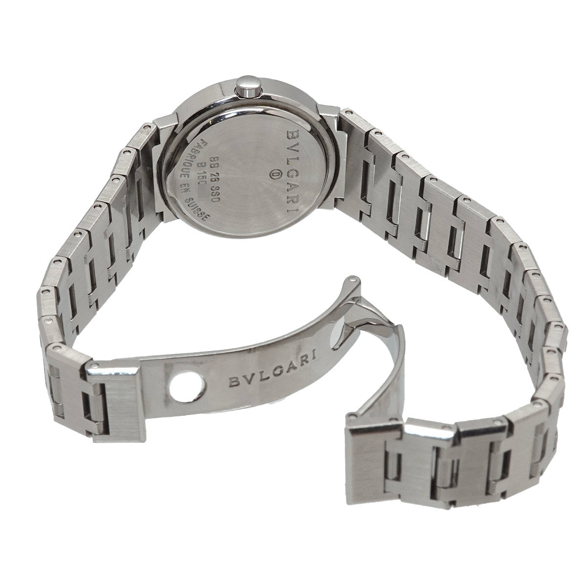 BVLGARIBVLGARI BB26SSD Date Quartz Black Dial Ladies Watch