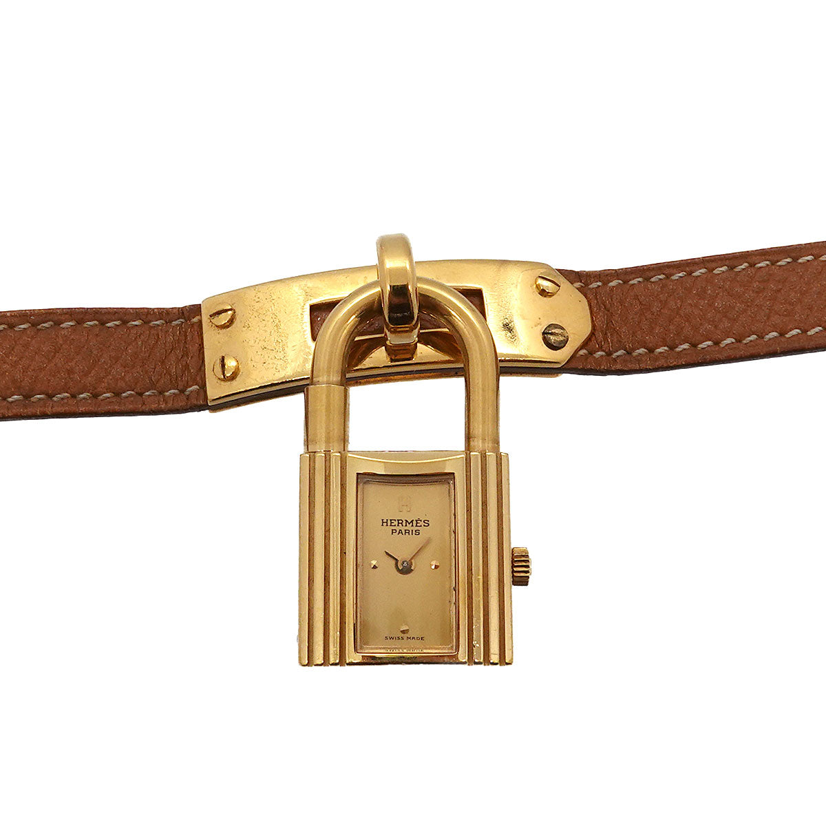 Kelly Watches Quartz Gold Dial Vintage Cadena Ladies Watch
