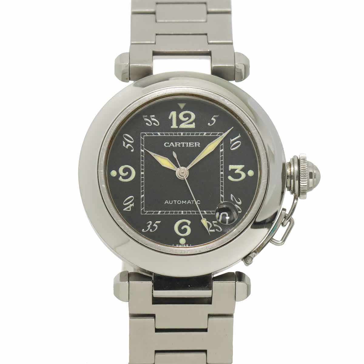 Pasha C W31043M7 Automatic Date Black Dial Boys