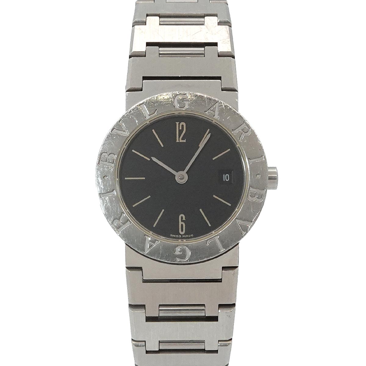 BVLGARIBVLGARI BB26SSD Date Quartz Black Dial Ladies Watch
