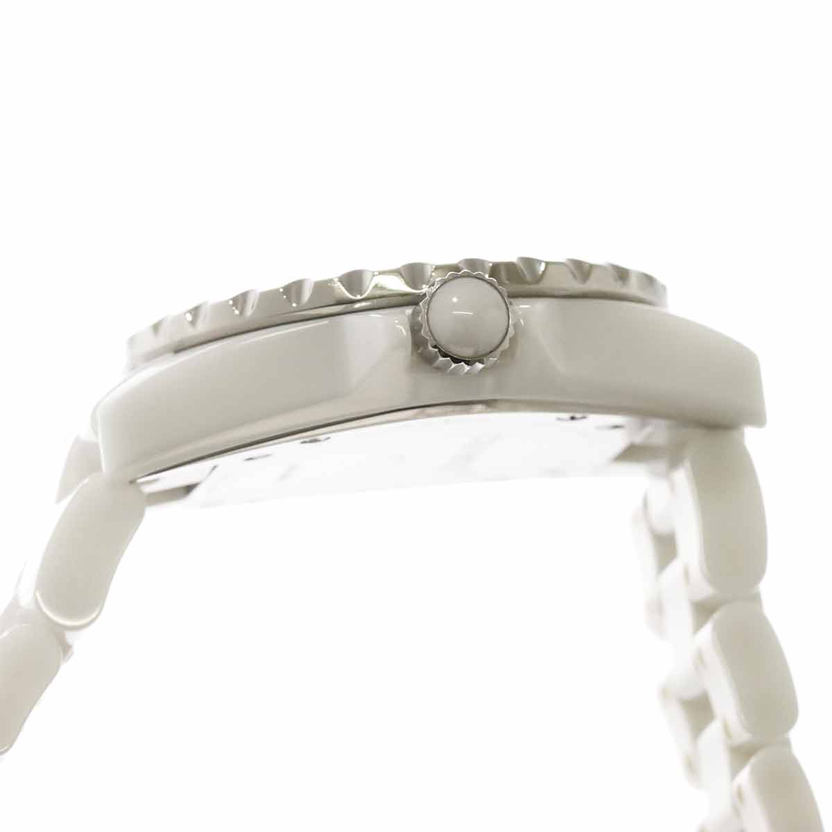 J12 33mm H1628 12P Diamond Quartz White Dial Ladies Watch