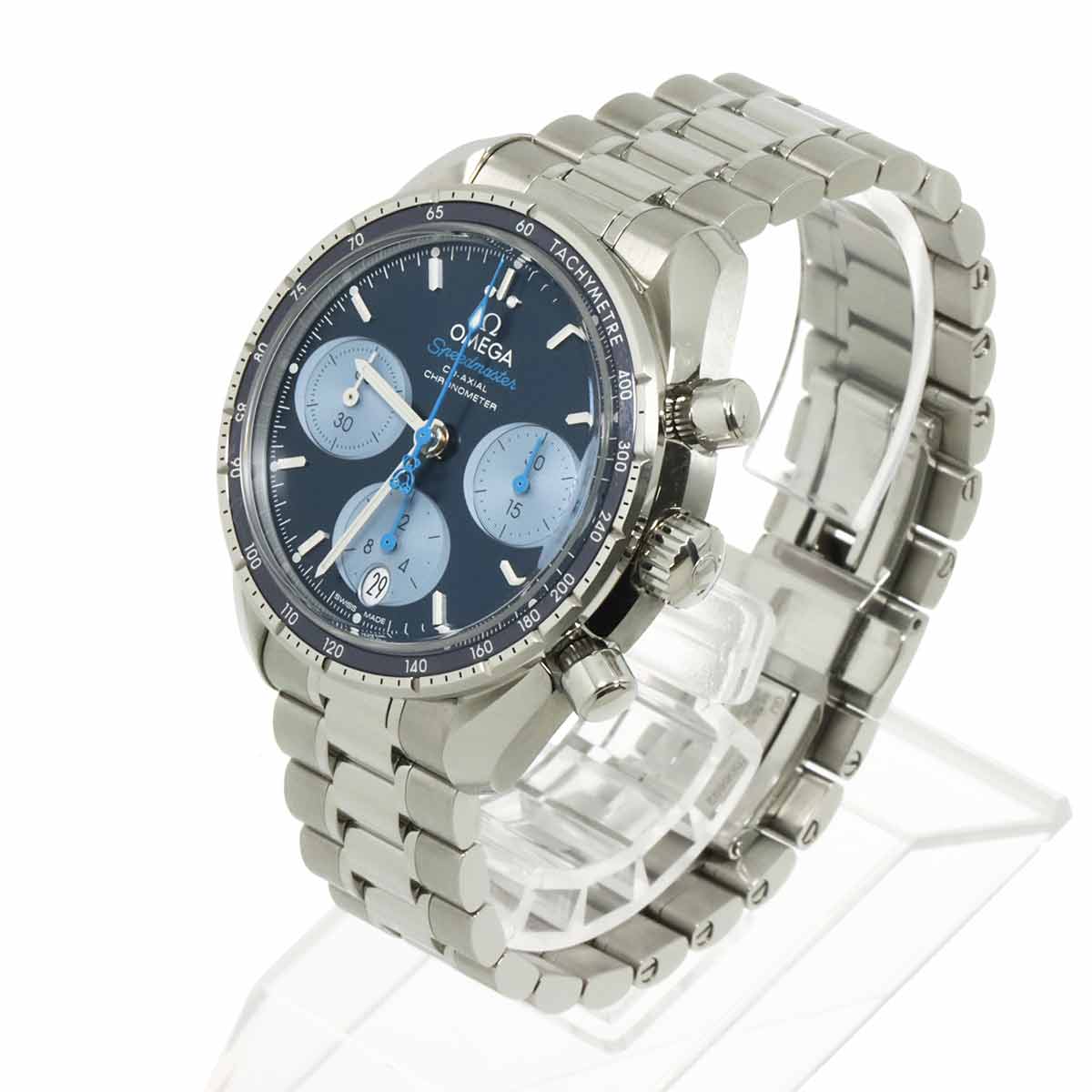 Speedmaster Orbis 38 324.30.38.50.03.002 Navy Dial Teddy bear