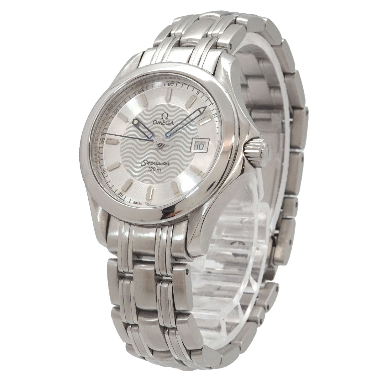 Seamaster 120 Date 2571 31 Quartz Silver Dial Ladies Watch