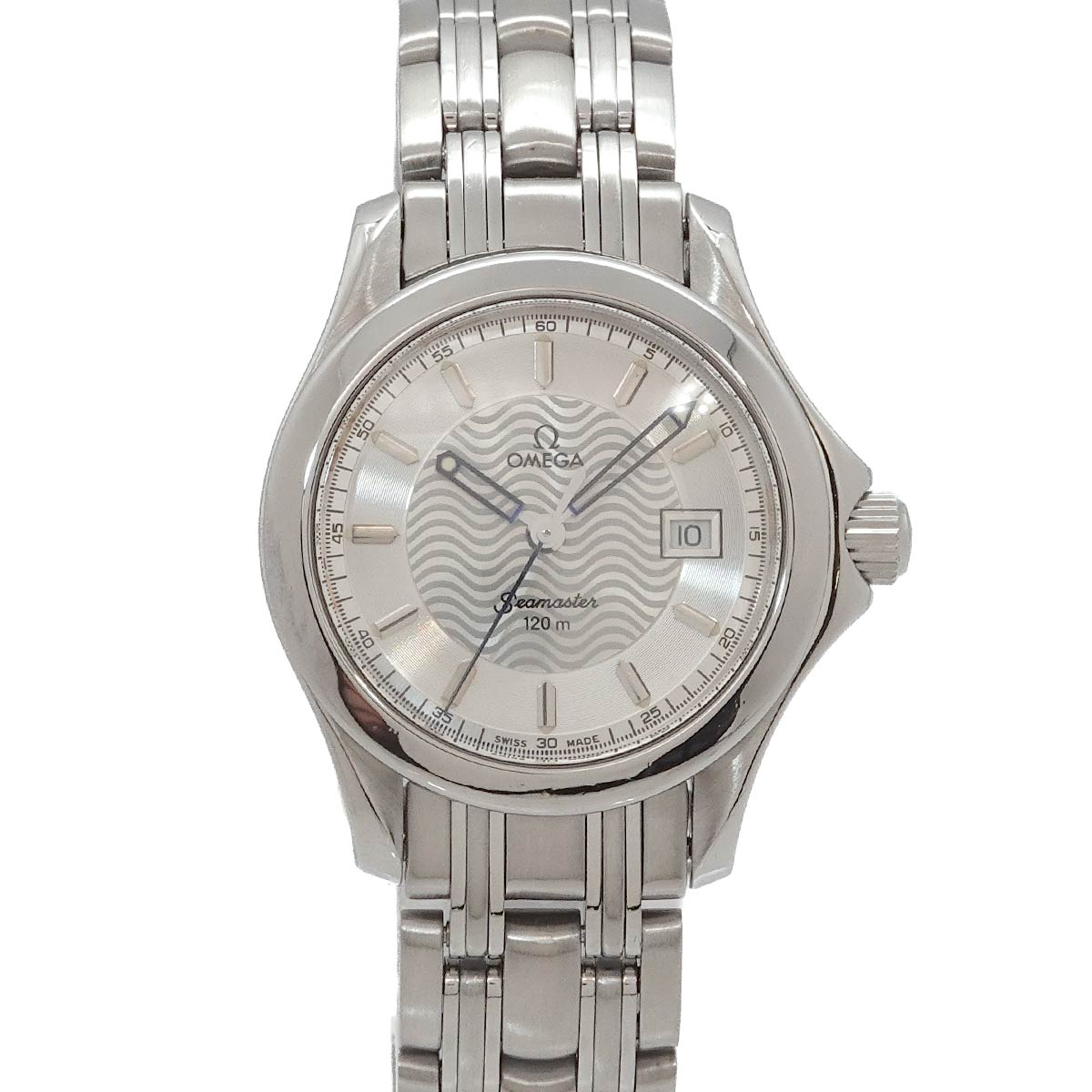 Seamaster 120 Date 2571 31 Quartz Silver Dial Ladies Watch