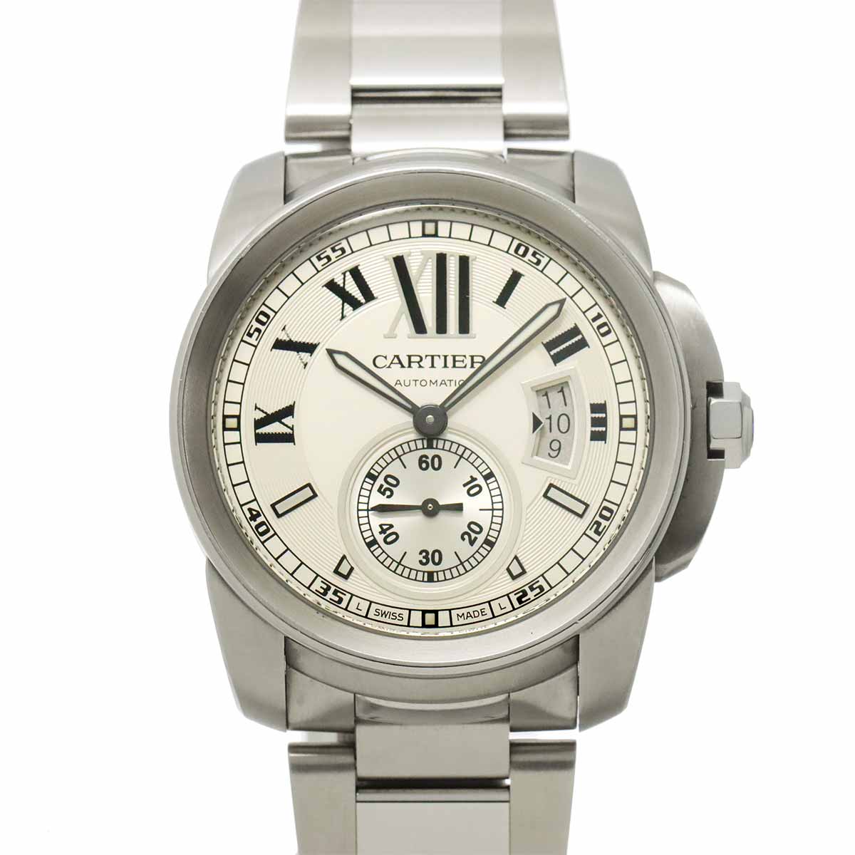 Calibre de Cartier W7100015 Date Automatic Mens Watch