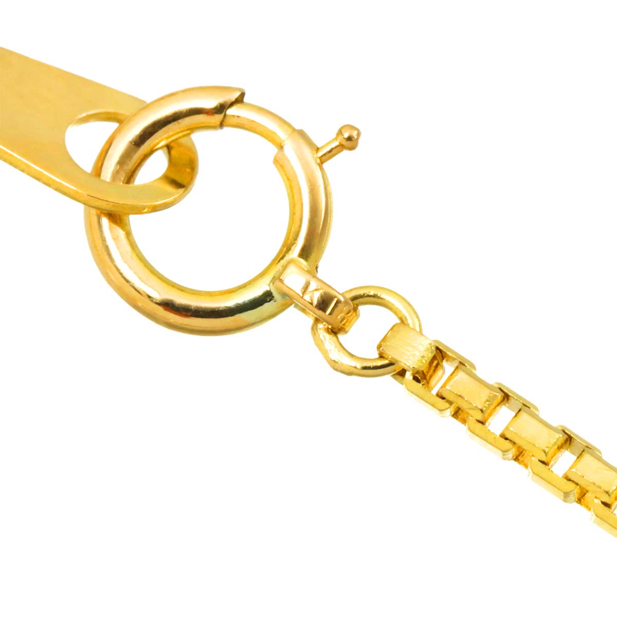 Venetian Necklace 18K K18 YG Yellow Gold 750