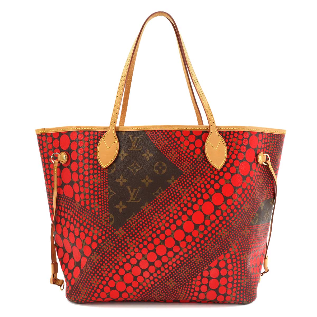 Monogram Wave Neverfull MM Tote Bag Yayoi Kusama M40686