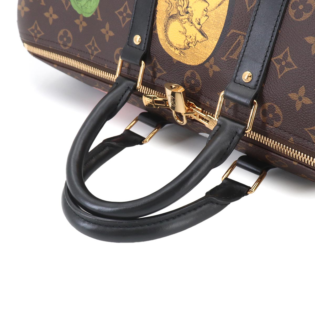 Monogram cameo Keepall Bandoliere 45 Luggage M59261