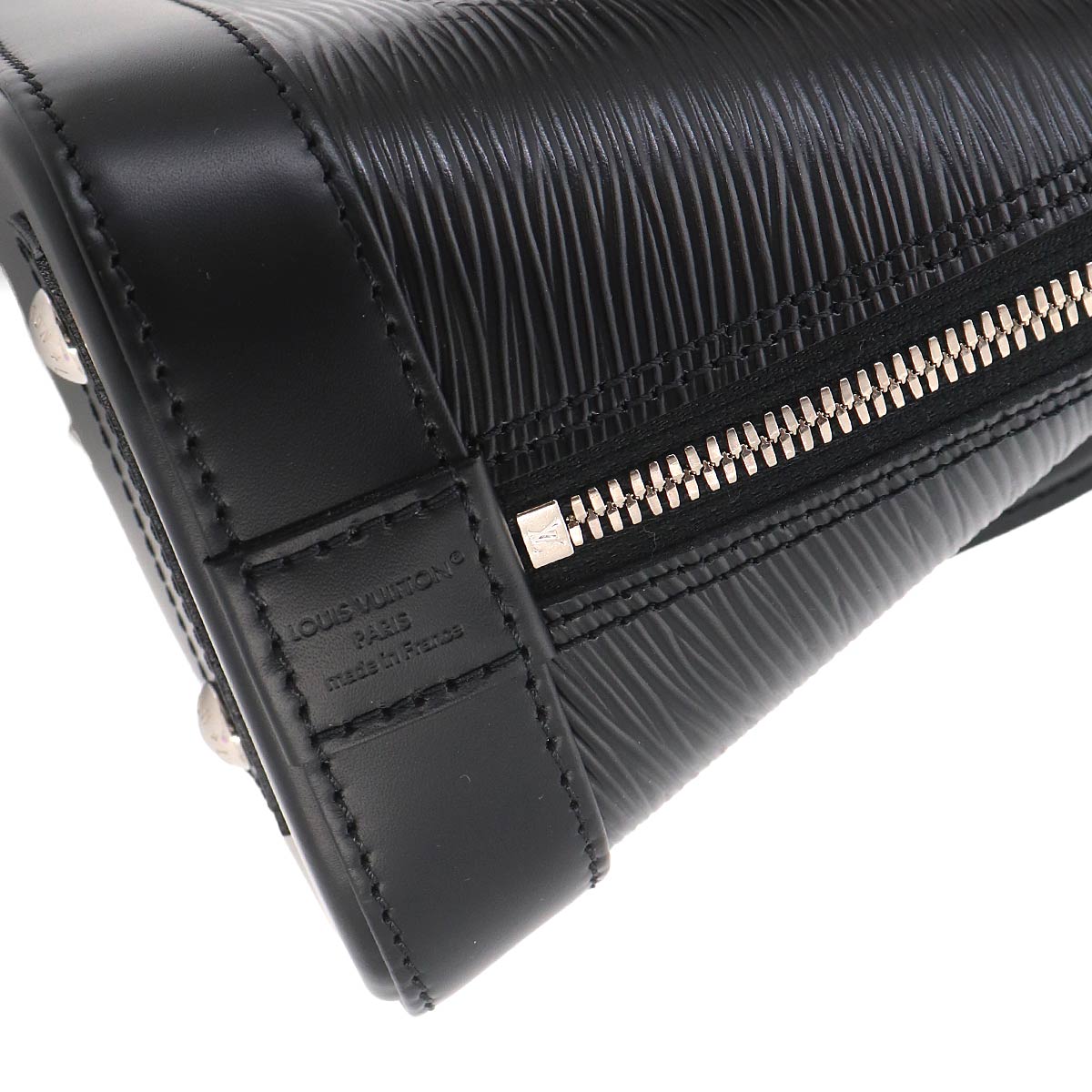 Epi Alma BB Hand Shoulder Bag Leather Noir M24645