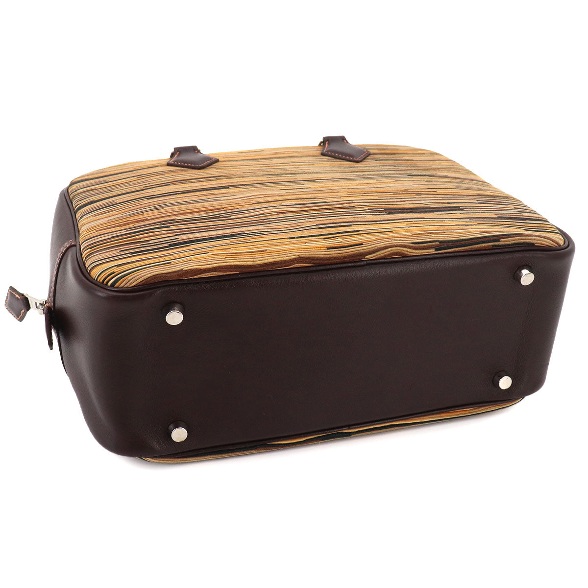 Plume 28 Hand Bag Vibrato Gulliver Brown Multi color