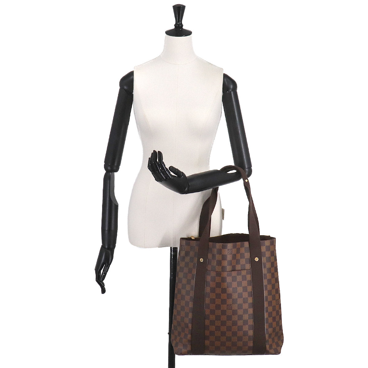 Damier Cabas Beaubourg Tote Bag Ebene N52006 Purse