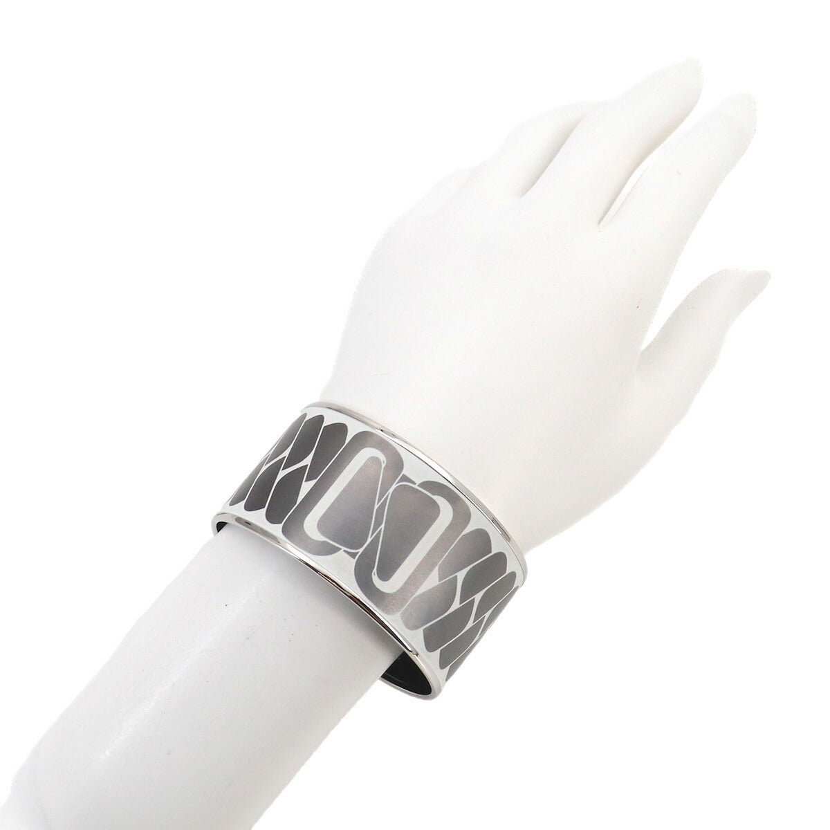 Email TGM Bracelet Bangle White Gray Silver Accessory