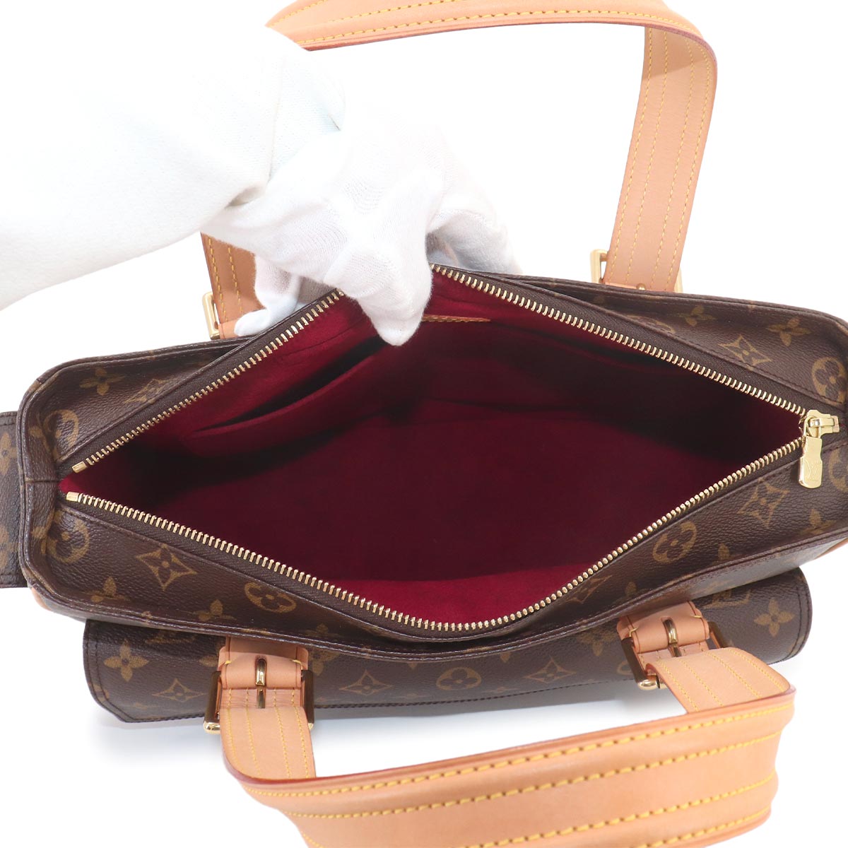 Monogram Multipli Cite Tote Bag Brown M51162 Purse