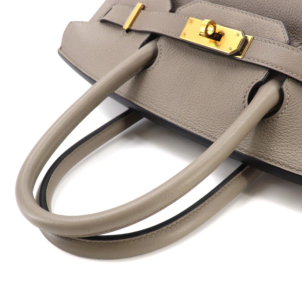 Birkin 30 Taurillon Novillo Gris asphalt Hand Bag Purse