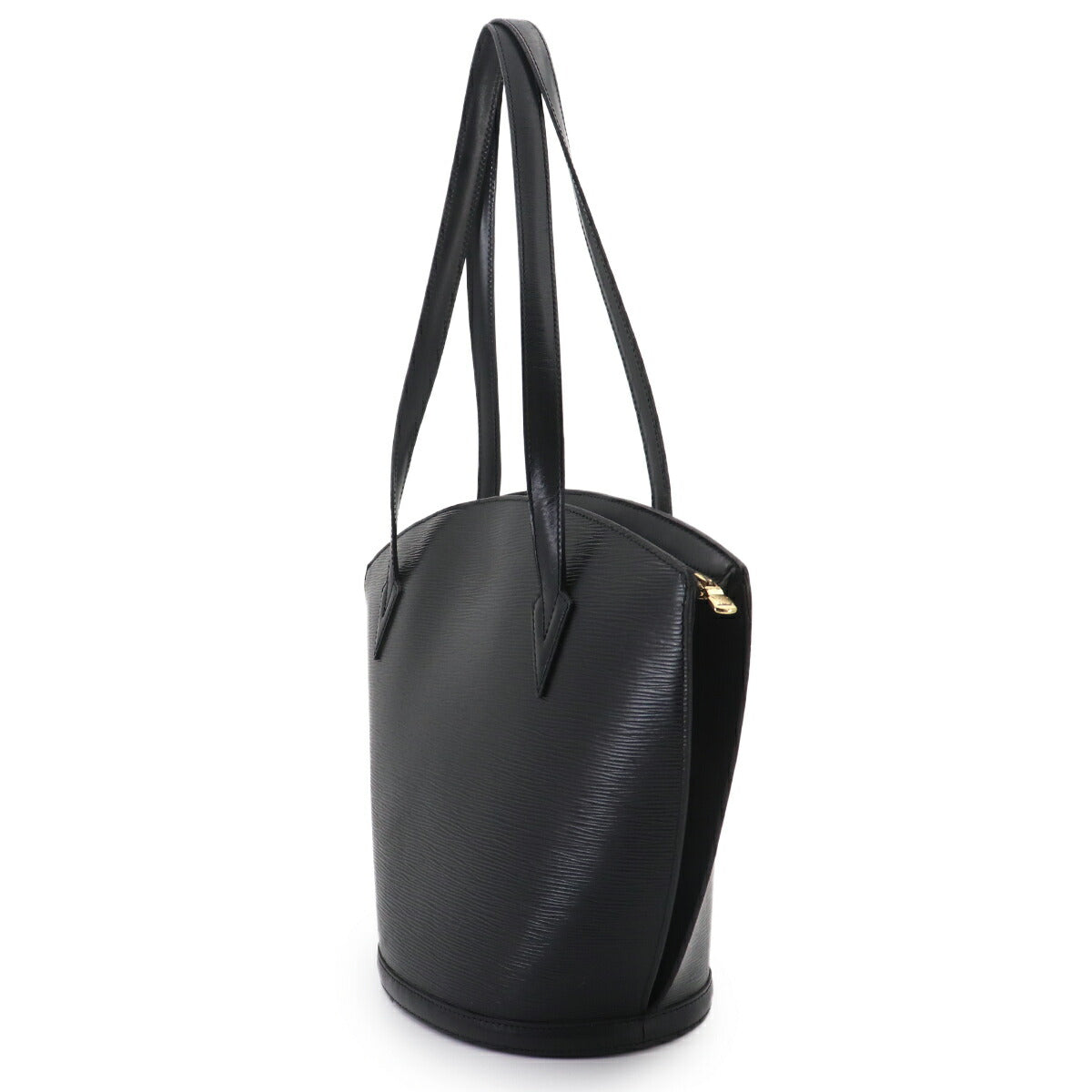 Epi Saint Jacques Shopping Tote Bag Leather Noir M52262
