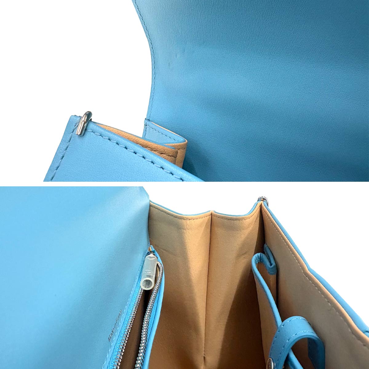 Brillant L'Humour MM Hand Shoulder Bag Leather Ciel