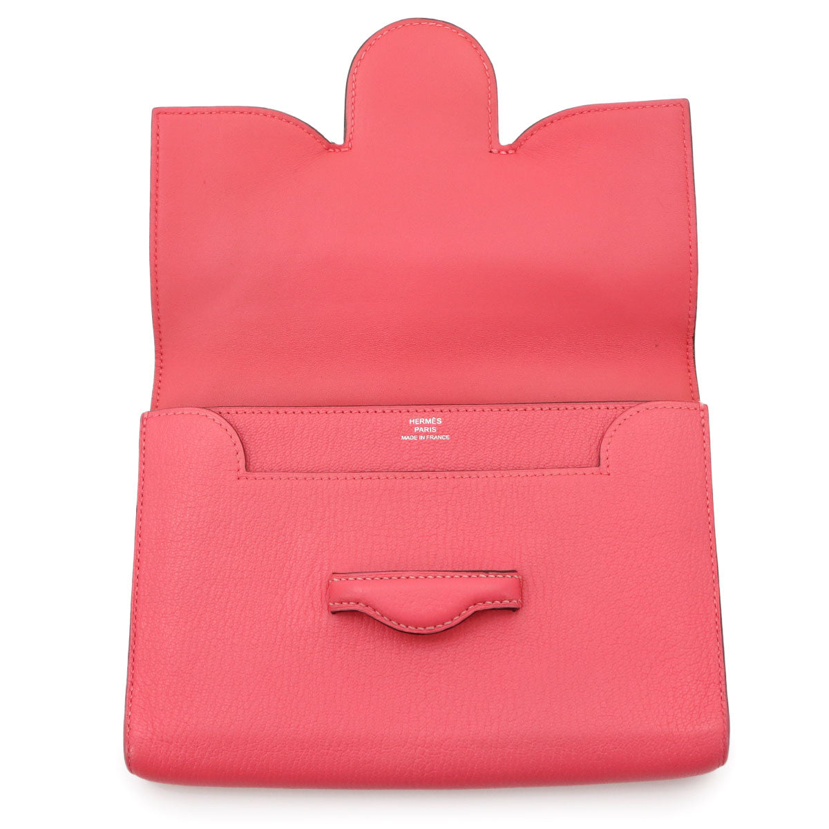 1938 Portfolio Wallet Chevre Pink  Clutch Bag Purse