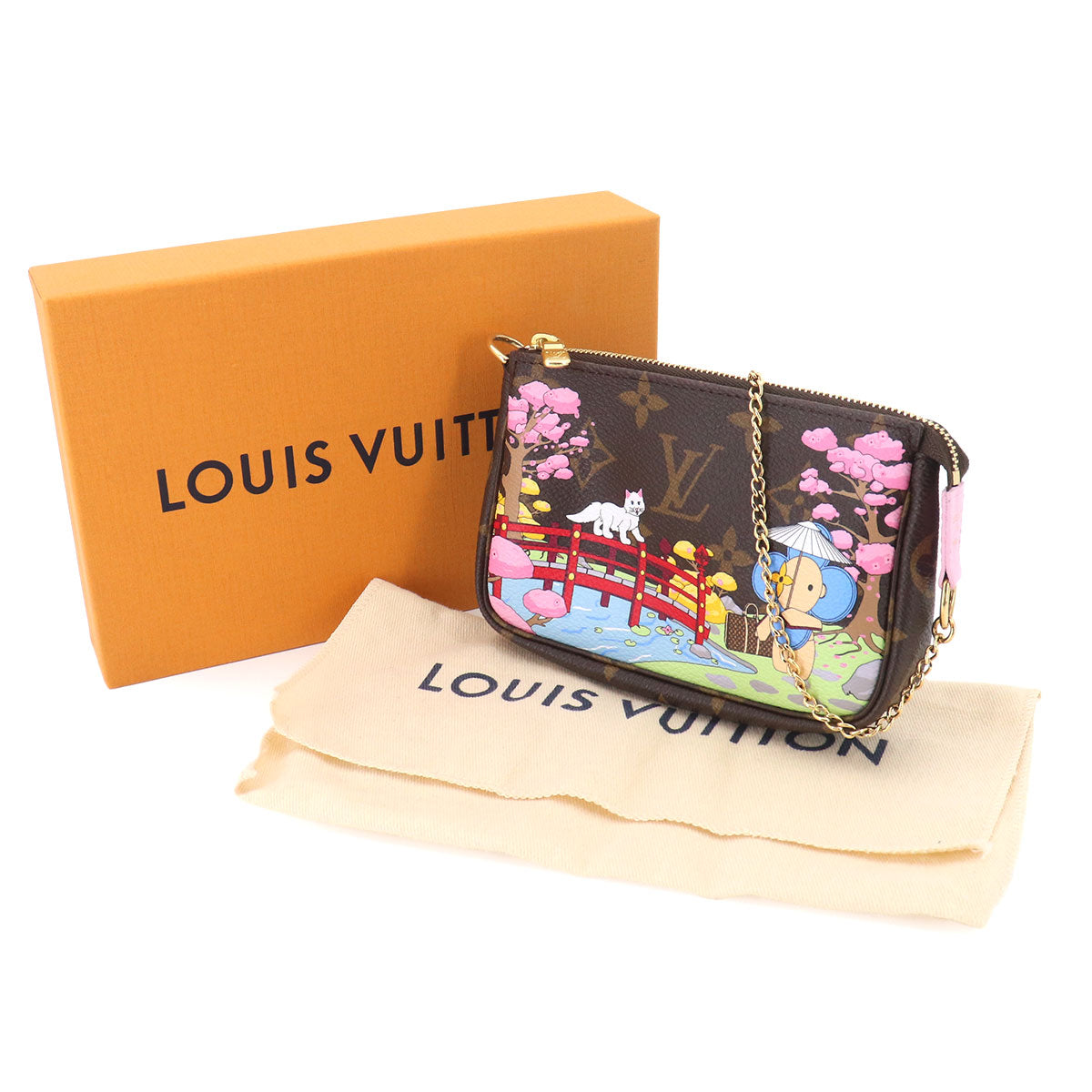Vivienne Monogram Mini Pochette Accessoires Hand Bag