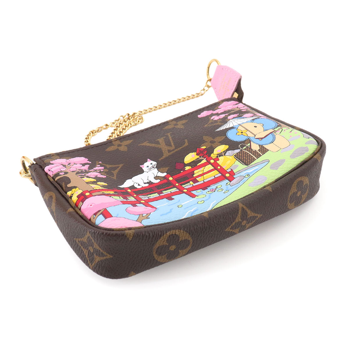 Vivienne Monogram Mini Pochette Accessoires Hand Bag